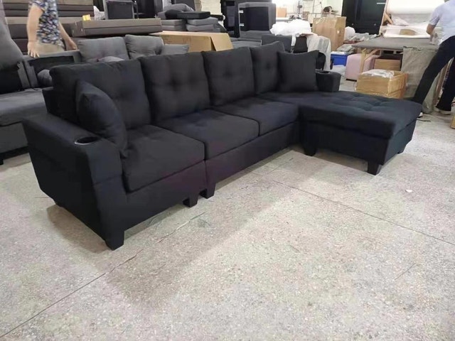 Modern Soft Fabric Modular Sectional Sofa