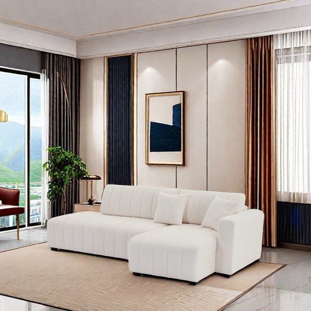 Limited Sale Spacious Sectional Sofa Features Soft cushions - photo 5
