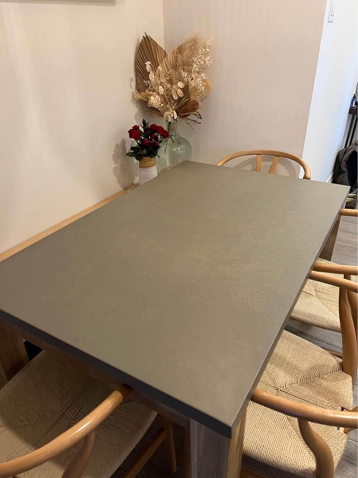 Concrete Dinning Table - photo 2