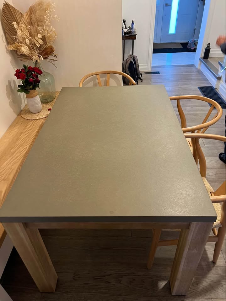 Concrete Dinning Table - photo 4