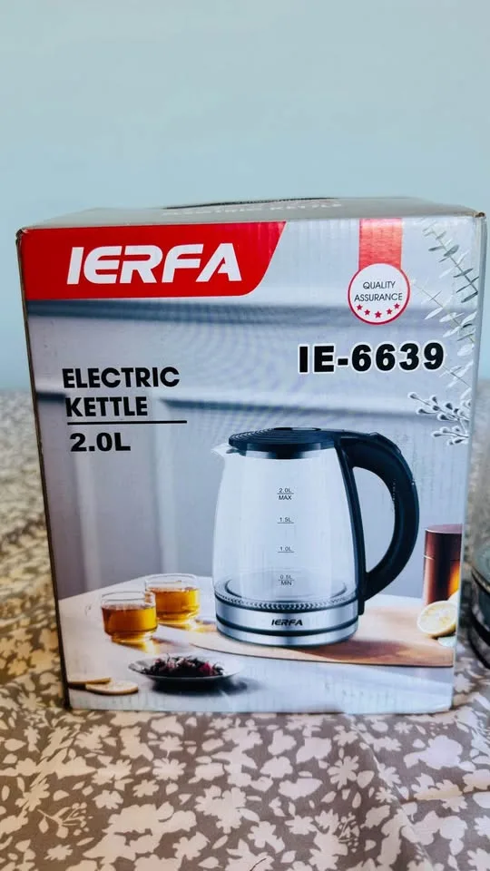 IERFA Electric Kettle IE-6639 - 2.0L Quality Assurance image indicator(4)