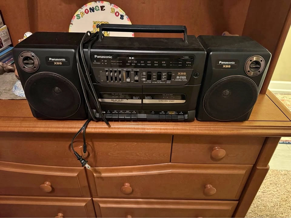 Panasonic RX-CT820 dual-cassette boombox
