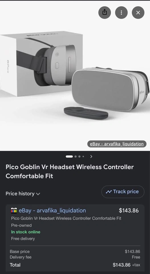 Pico goblin vr head set - photo 2