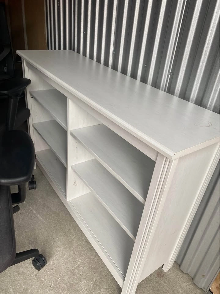 White IKEA Brusali TV Stand or bookcase Storage Unit - photo 3