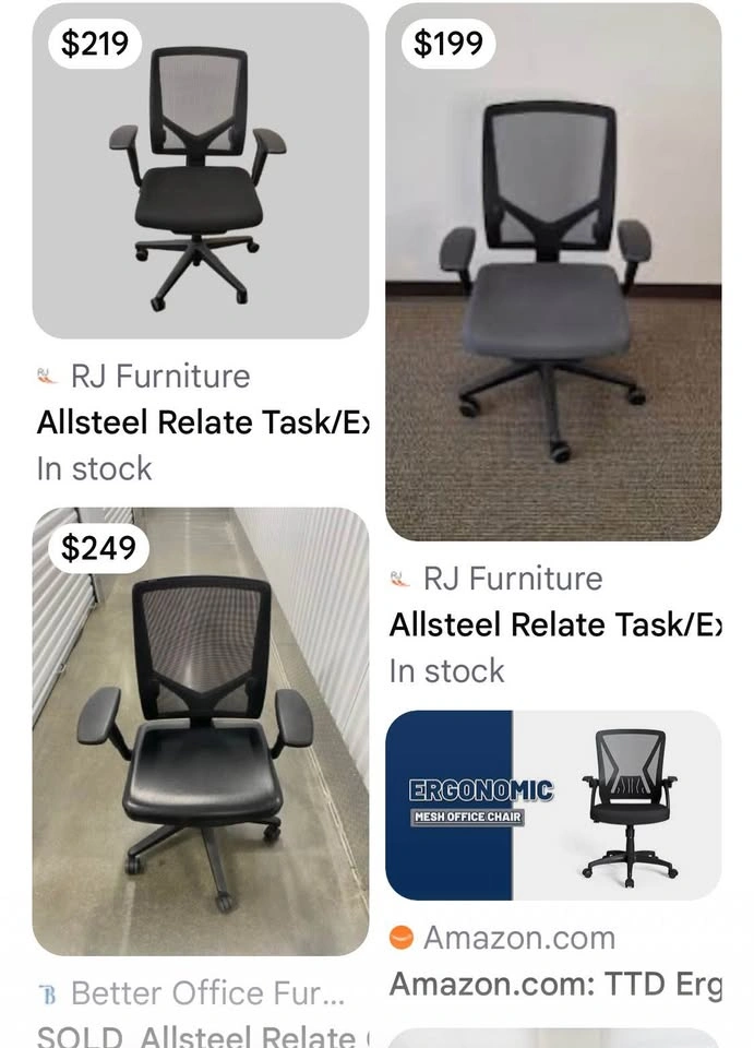 Allsteel Relate Task Computer Desk Retails $1200 - photo 3