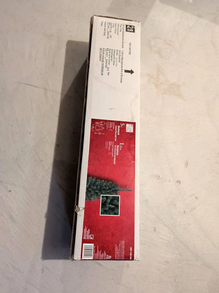 Brand new Christmas tree