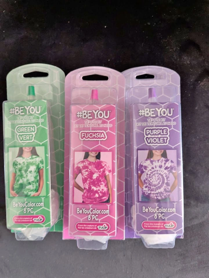 Tulip #BE YOU Tie-Dye Kits - Green, Fuchsia, Purple and Orange