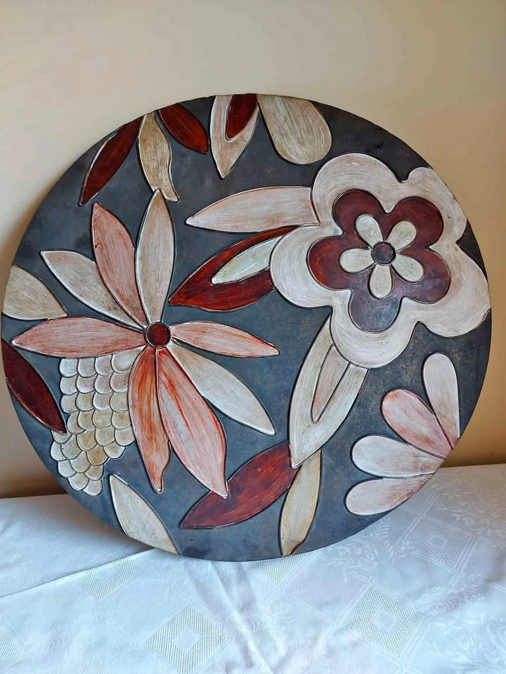 Metal Flower Wall Art