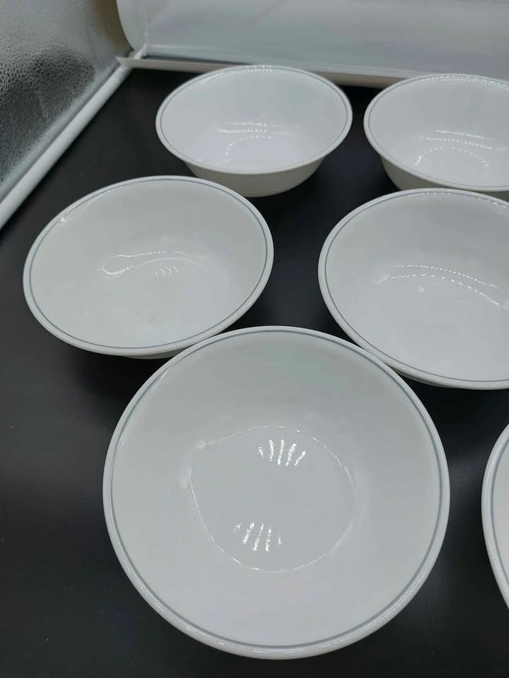 Corelle Bowl Set Of 11 White With Gray Band - photo 2