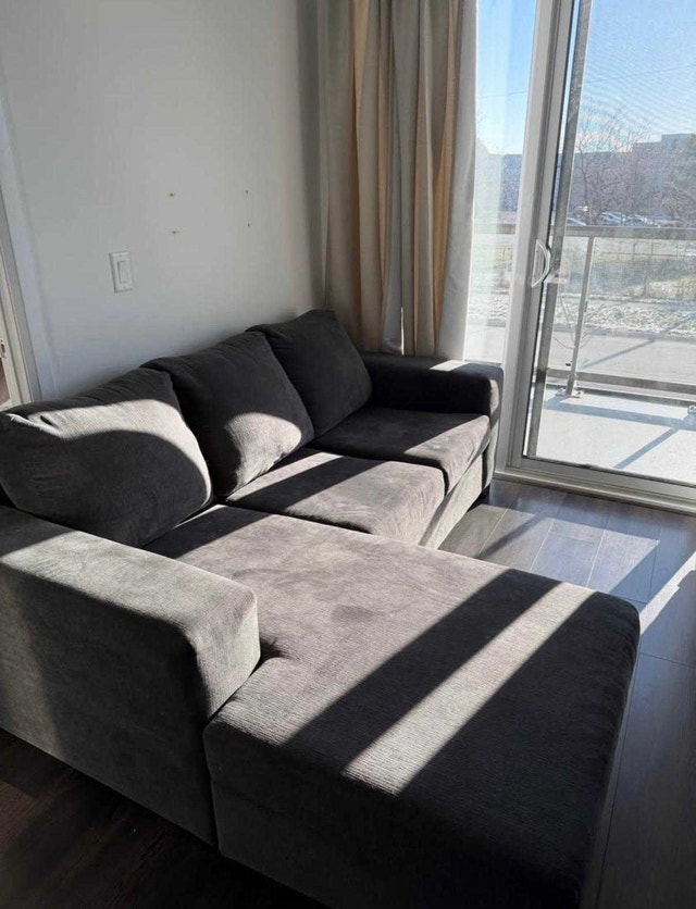 Grey Sectional Sofa - photo 2