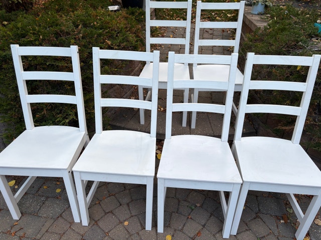 Premium Ikea Nordviken table and 6 chairs - photo 5