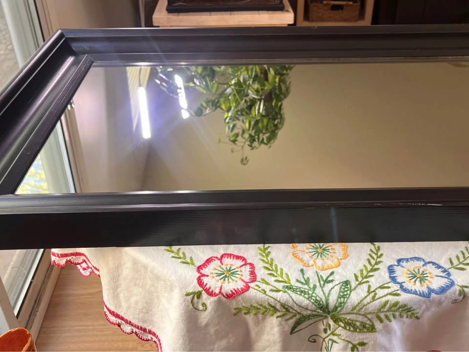 IKEA HEMNES Mirror – Black-Brown Wood Frame, 23 5/8" x 35 3/8" - photo 5