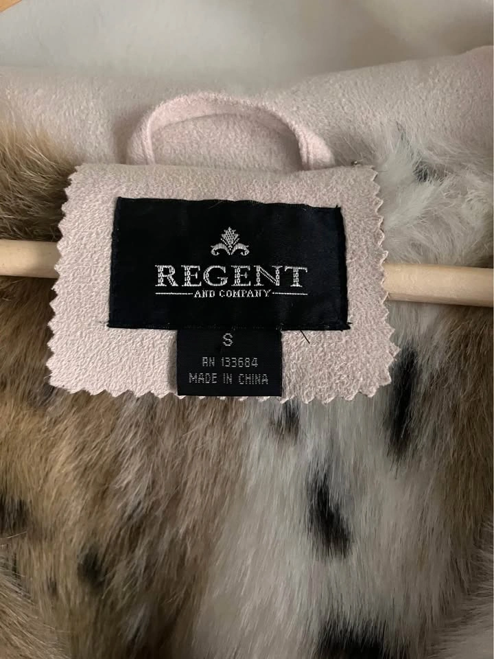 Regent & Company Faux Suede & Faux Fur Jacket — Size Small - photo 3