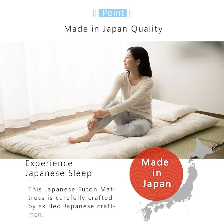 Mattress - High Quality - Made in Japan Foldable Tatami Mat image indicator(3)
