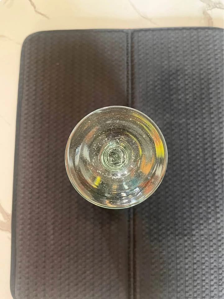 Hand-Blown Art Glass Cocktail Glasses Mexican Style - photo 5