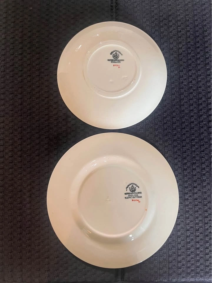 Antique George Jones & Sons “Rhapsody” China Plates - photo 4