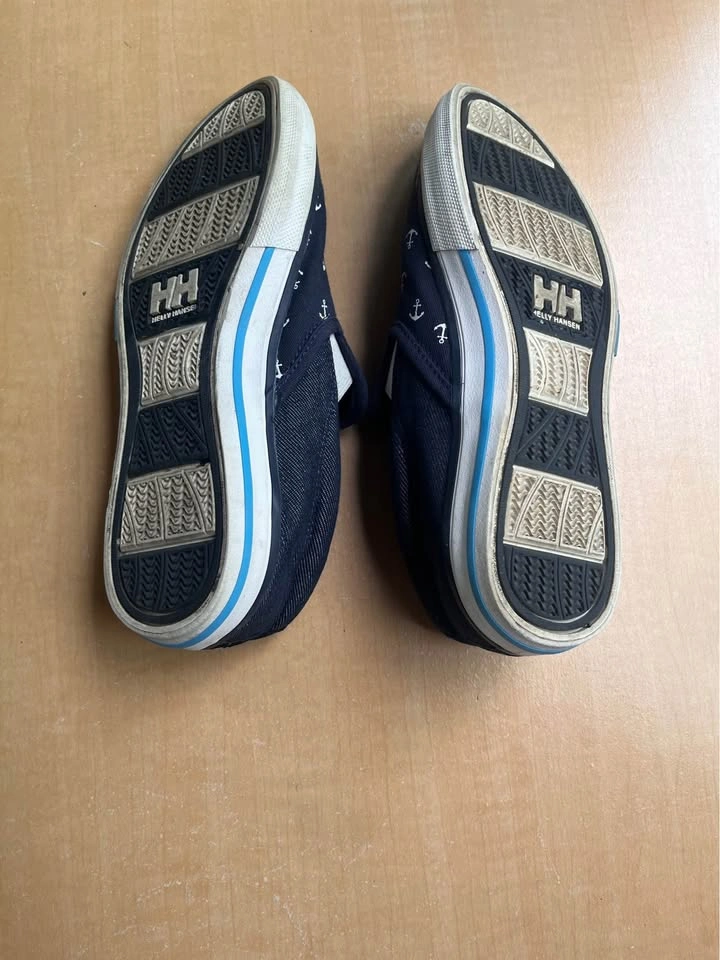 Helly Hansen Women’s Slip-On Sneakers — Navy Anchor Print — Size - photo 4