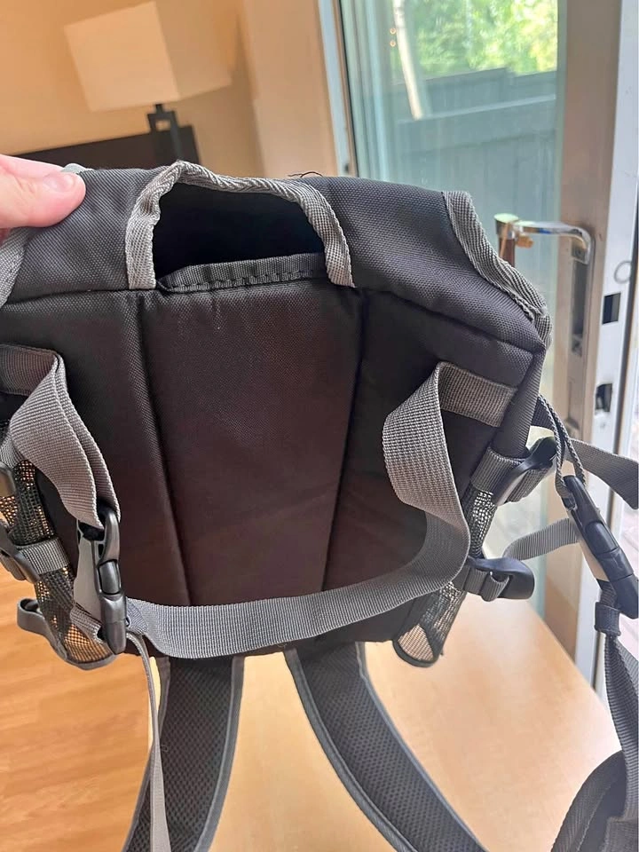 🐾 Outward Hound Dog Hiking Backpack — Blue/Black