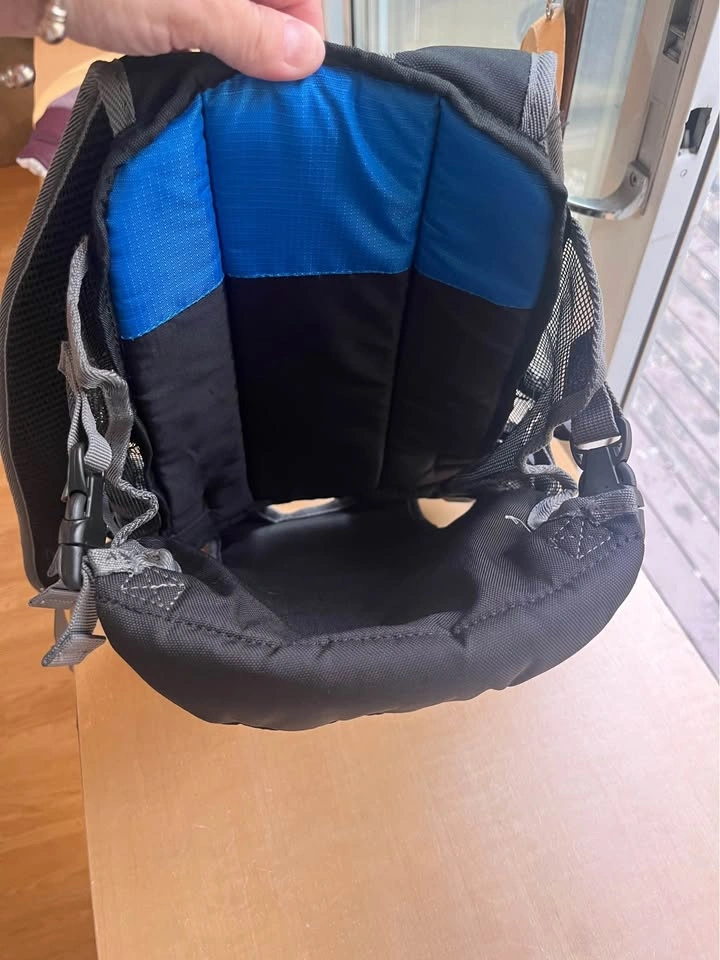 🐾 Outward Hound Dog Hiking Backpack — Blue/Black - photo 4