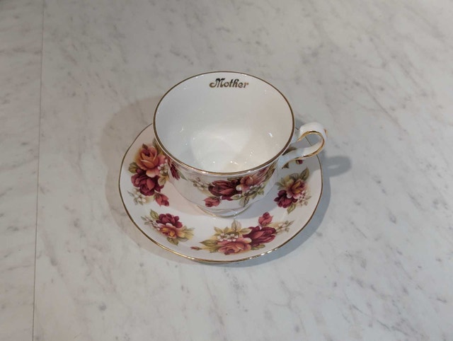 Cup and saucer