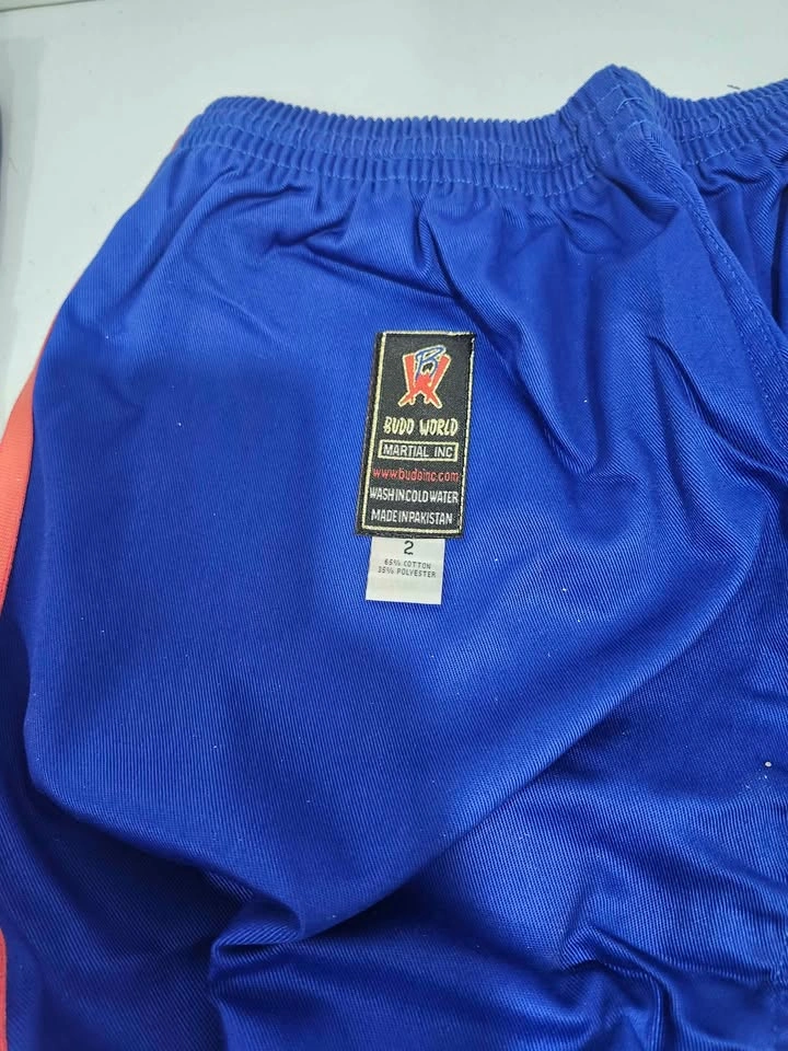 Budo World Martial Arts Uniform  4'9" to 5'2" tall - photo 2