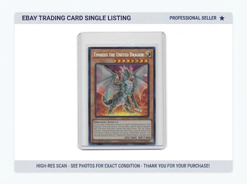 YuGiOh! MP23-EN003 - Timaeus The United Dragon - Prismatic Rare