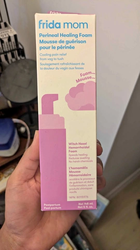 Frida mom perineal healing foam