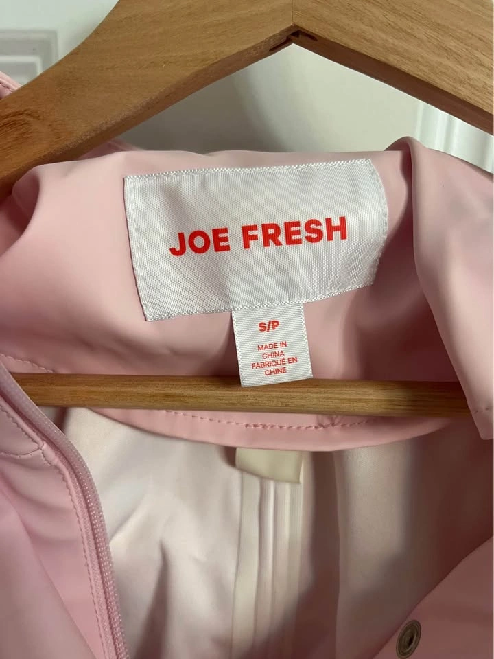 Women’s Pink Rain Jacket Size Small - photo 3