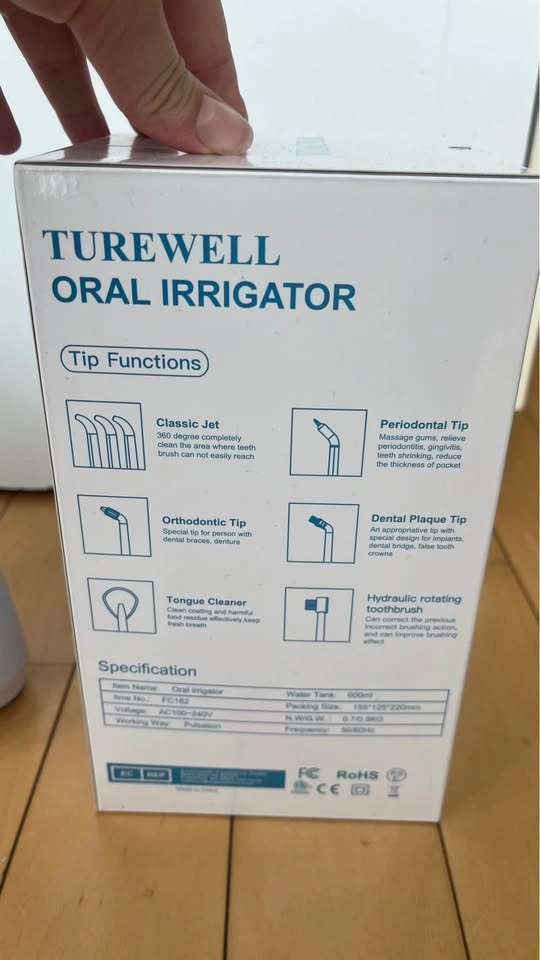 TUREWELL Water Dental Flosser - photo 3