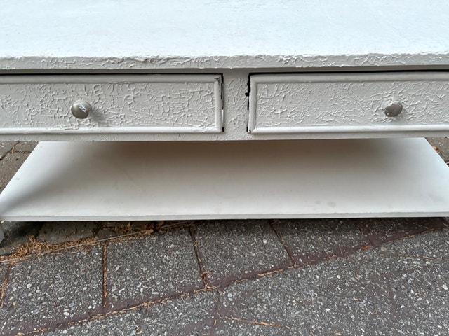 Beautiful rustic farmhouse coffee table with storage - photo 2