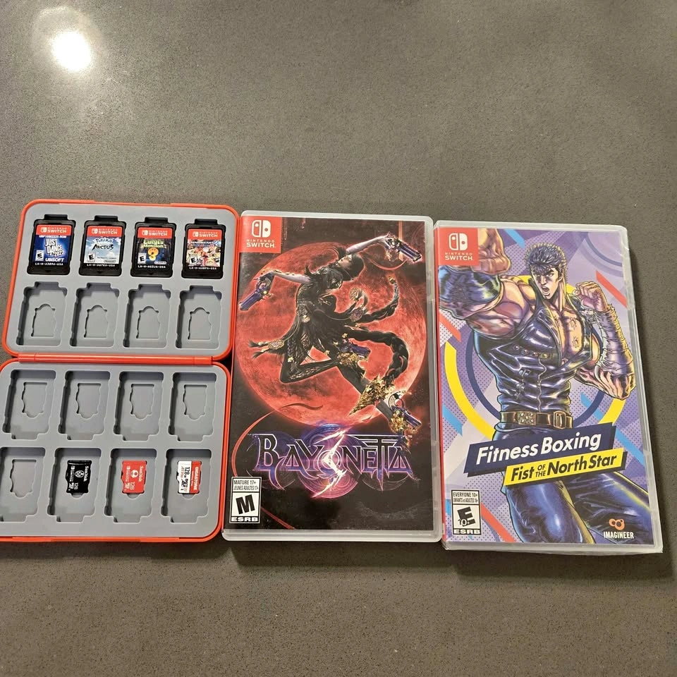 Nintendo Switch Games: Mario Kart, Pokemon, Luigi's, Bayonetta