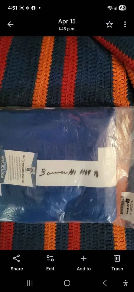 Signed hockey jersey - photo 2