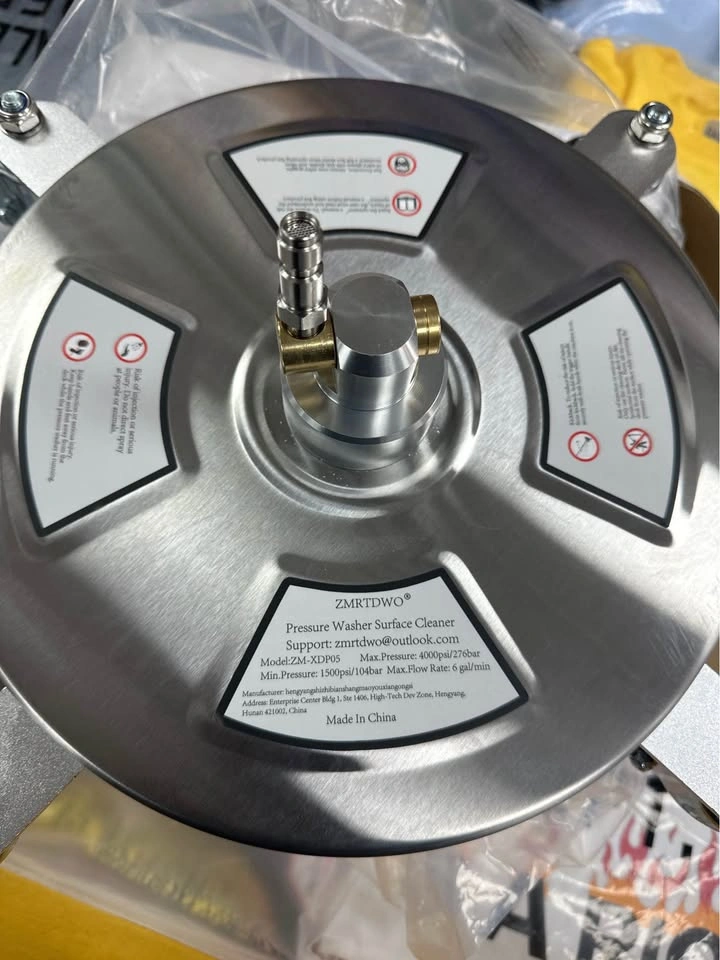 14" Pressure Washer Surface Cleaner with 4 Wheels - photo 4
