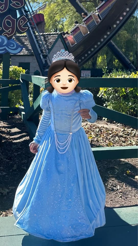 Cinderella Princess Dress with cape for Halloween size 4 - photo 2