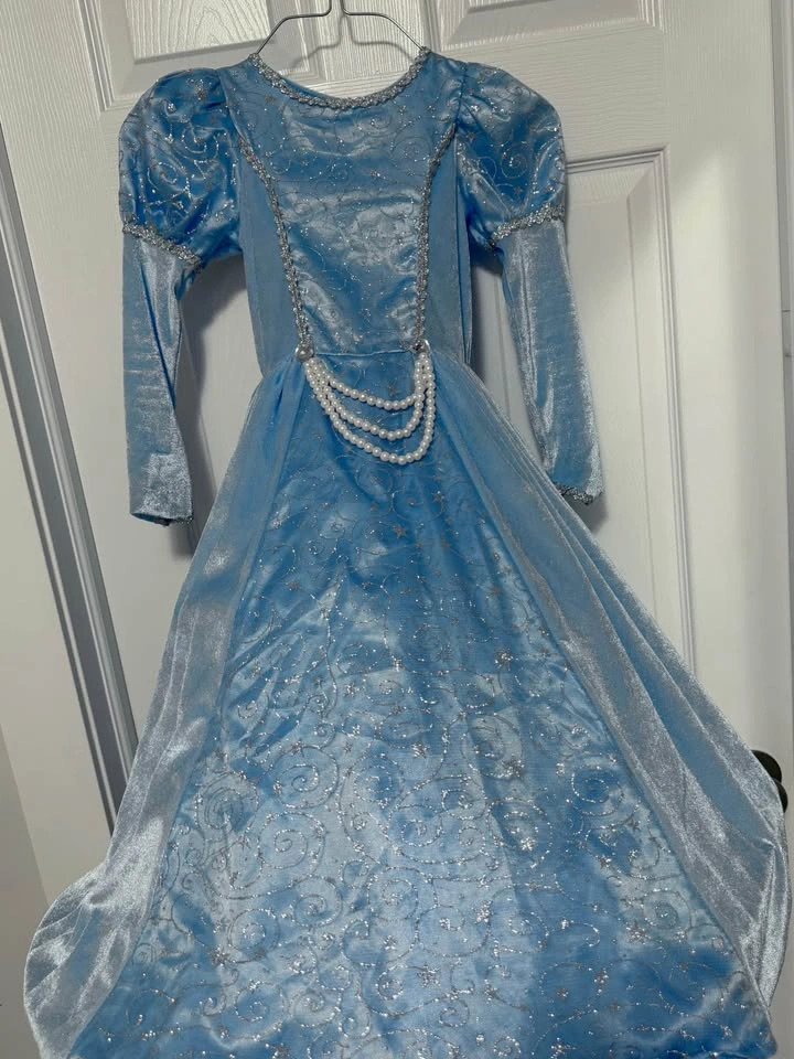 Cinderella Princess Dress with cape for Halloween size 4 - photo 5
