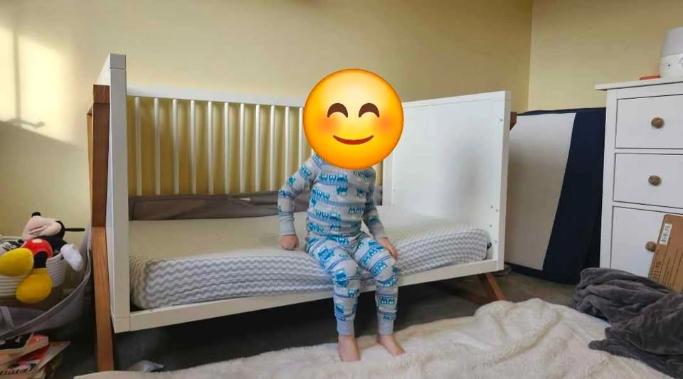 Storkcraft Equinox 3-in-1 Crib + Toddler Conversion Kit - photo 4