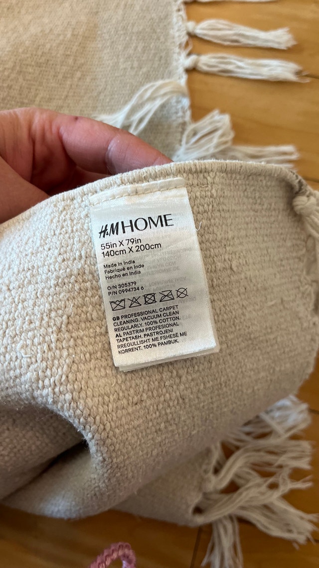 Brand New H&M Home Rug - photo 2