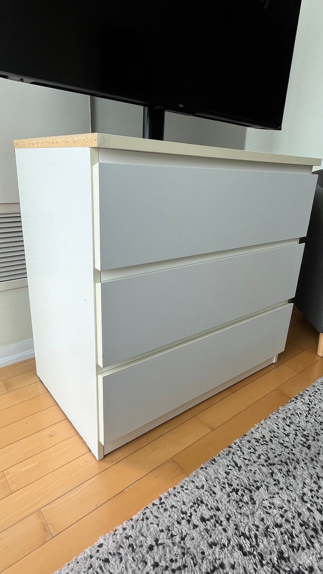 IKEA malm 3-drawer dresser