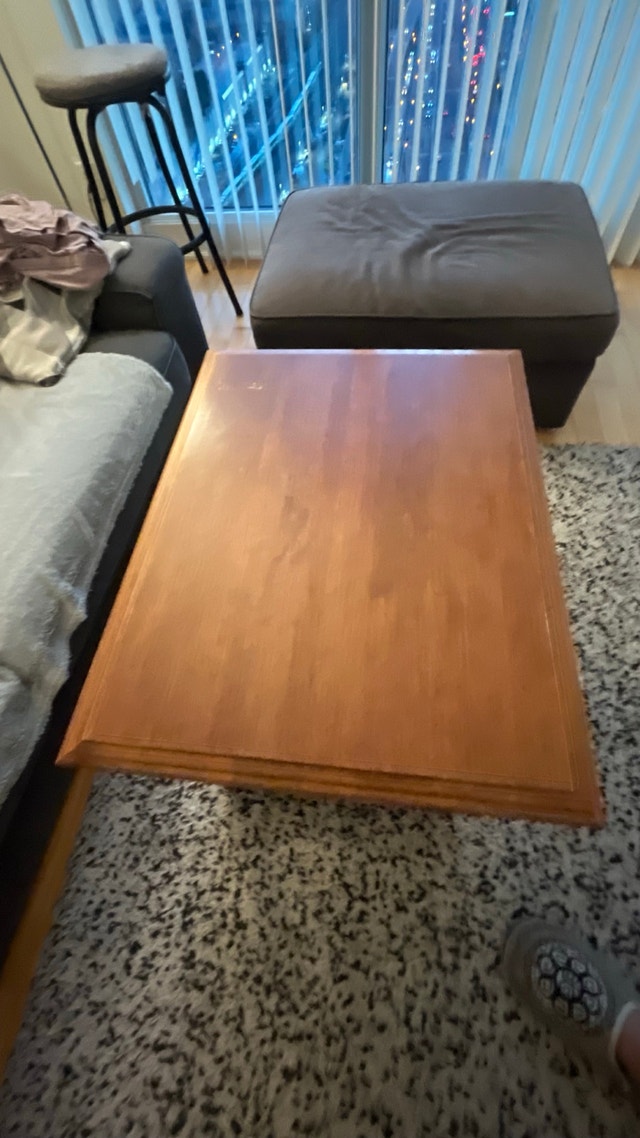 Wooden Coffee Table - photo 2