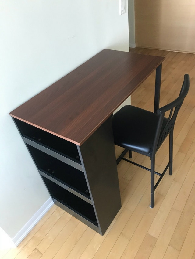 Work Desk with storage & Stool - photo 5