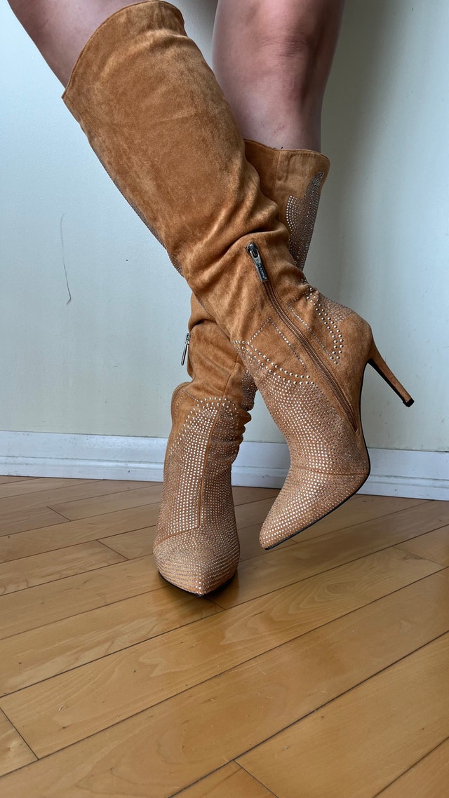 Sparkle cowboy boots Size 9 - photo 3