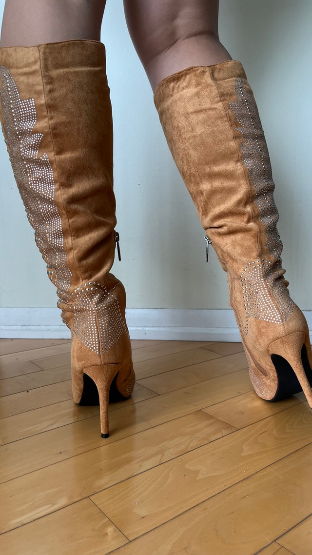 Sparkle cowboy boots Size 9 - photo 4