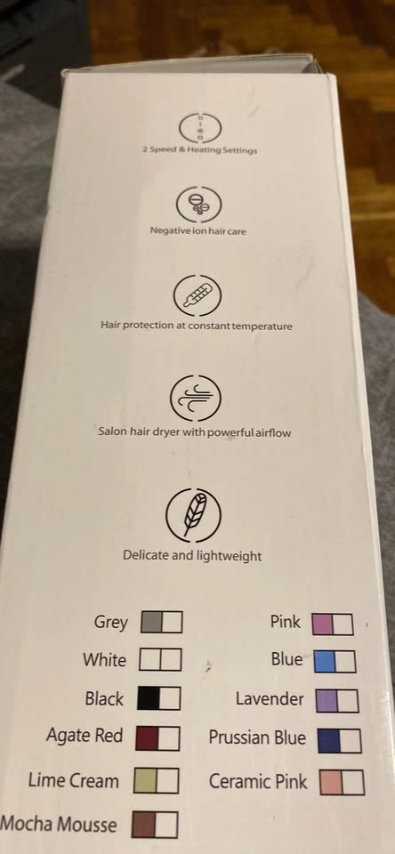 Slopehill Professional Ionic Hair Dryer – 1800W Powerful Low Noi - photo 3