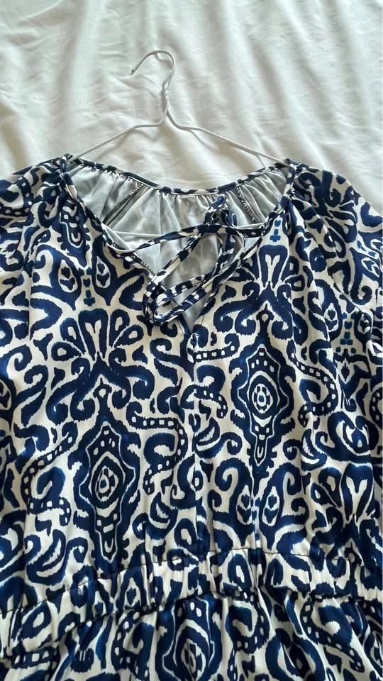Blue mini dress - photo 3