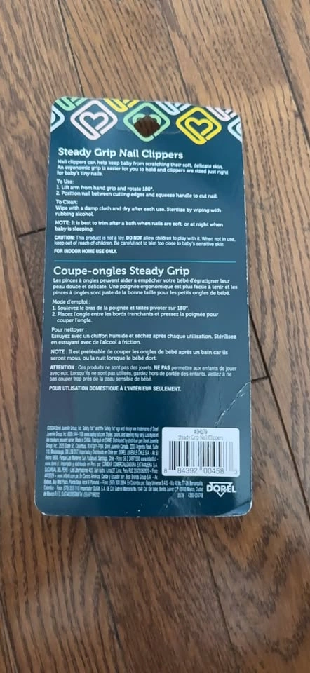 Safety 1st Steady Grip Nail Clippers for Tiny Nails - photo 2