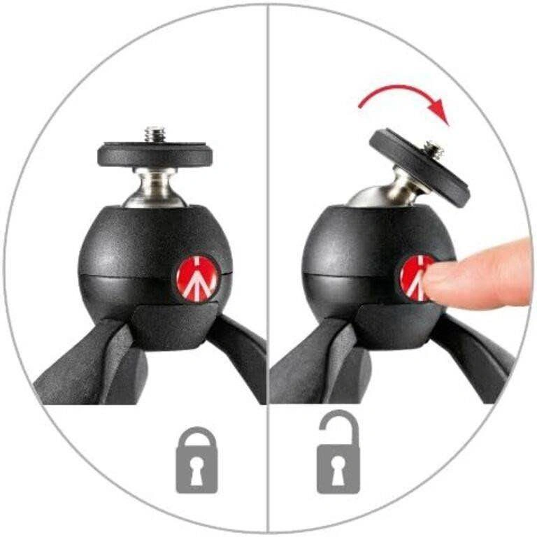 Manfrotto MTPIXIMII-B PIXI Mini Tripod with Handgrip - photo 3