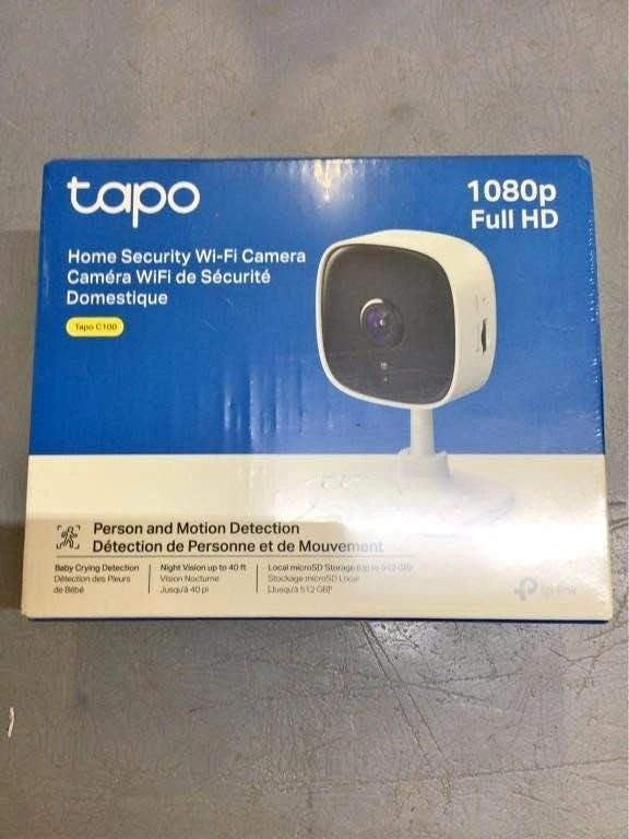TP-Link Tapo C100 Home Security Wi-Fi Camera
