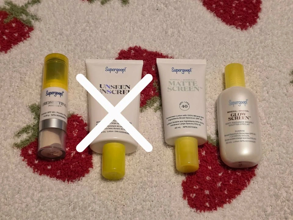 Sunscreen kit cleanout (prices in description)