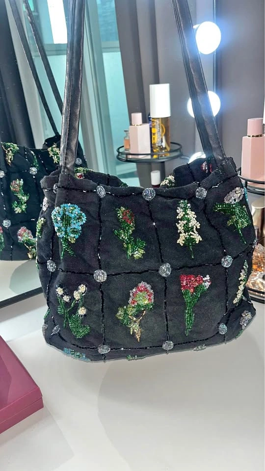 Hand-Embroidered Bag