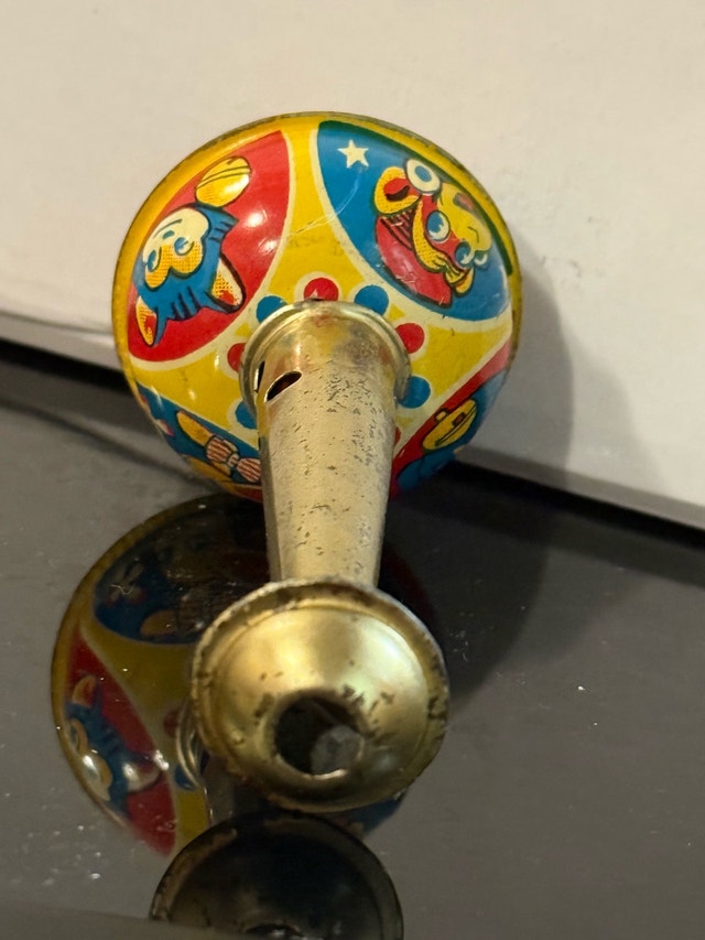 Vintage Tin Rattle - photo 4